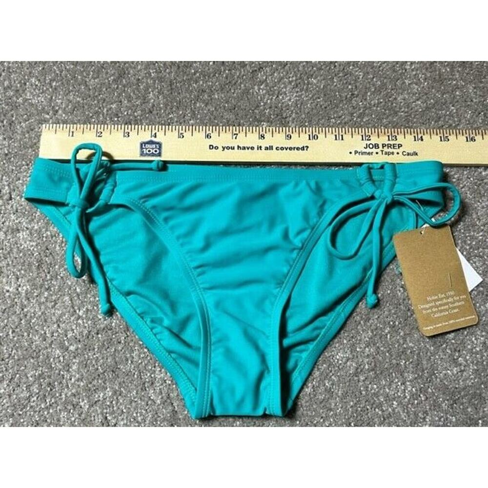 Hobie Bikini‎ Swim Bottom Size L Tribal Beaded Festival Coastal Retro Y2K Hippie - Picture 6 of 12